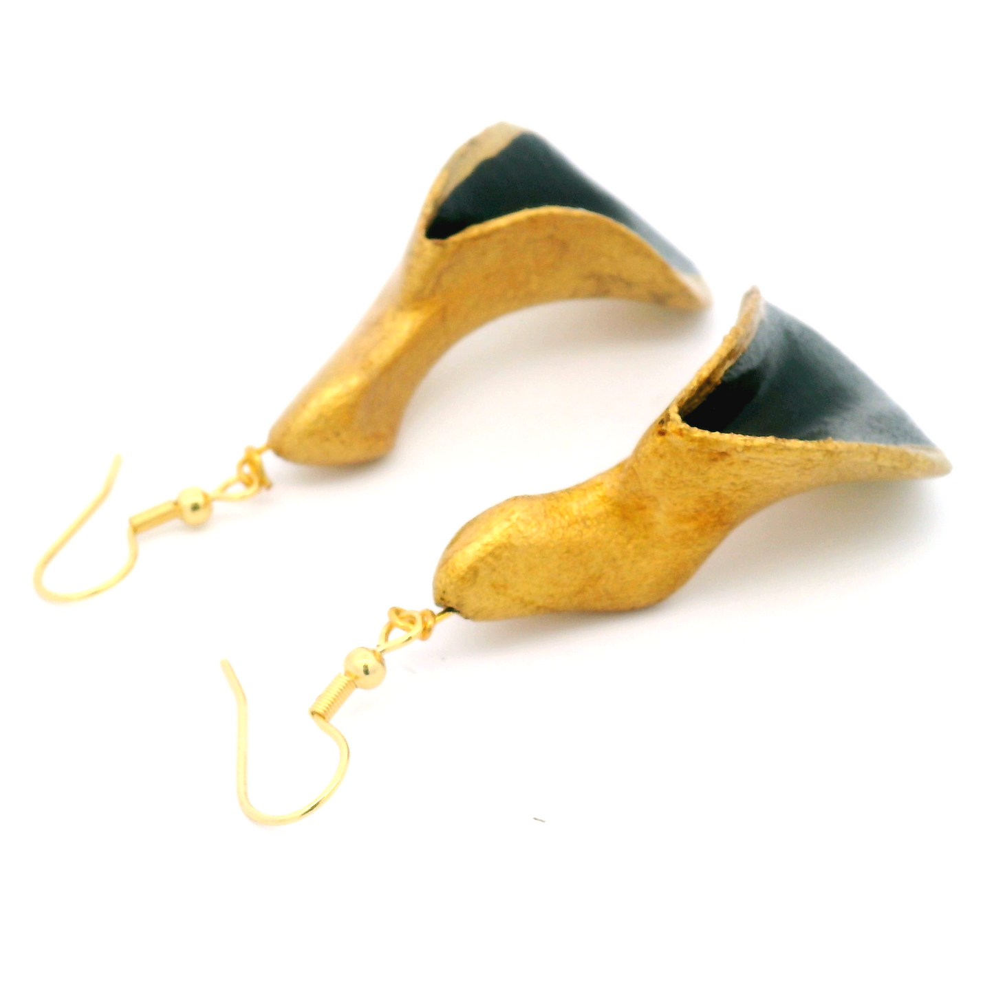 Gold & Black Janicka Earrings