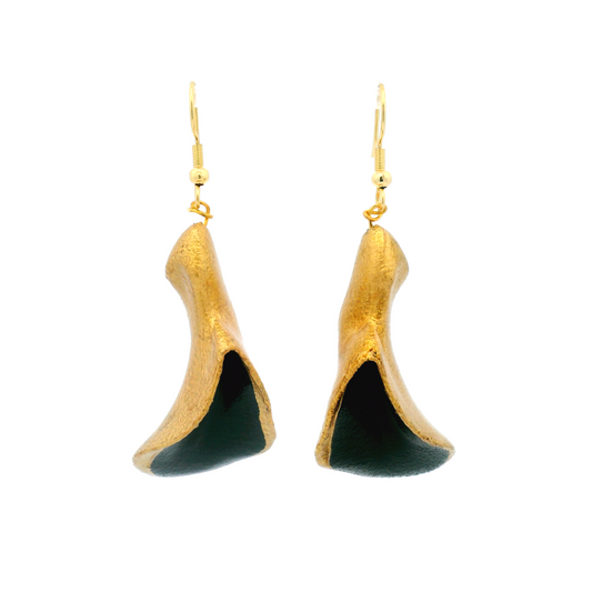 Gold & Black Janicka Earrings