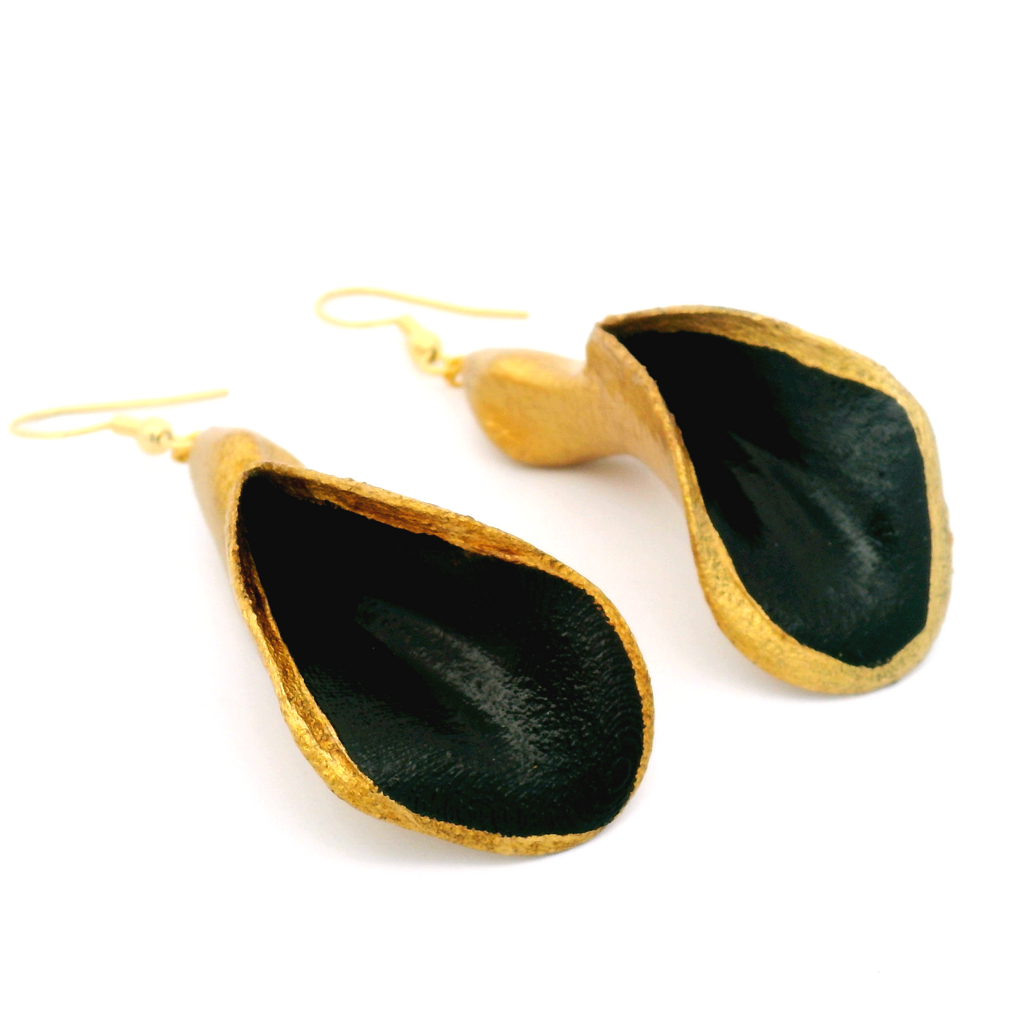Gold & Black Janicka Earrings