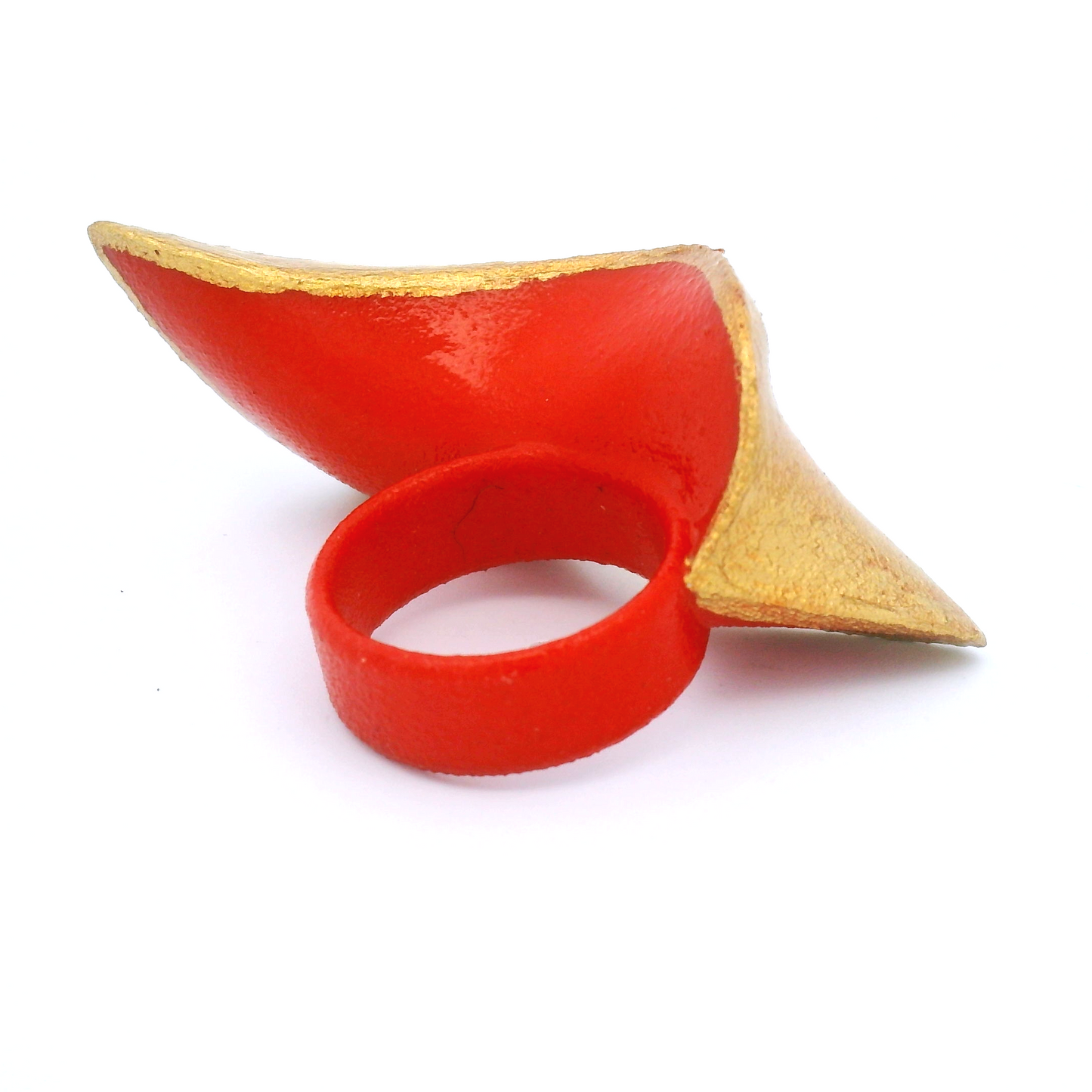 Red & Gold Vetra Ring