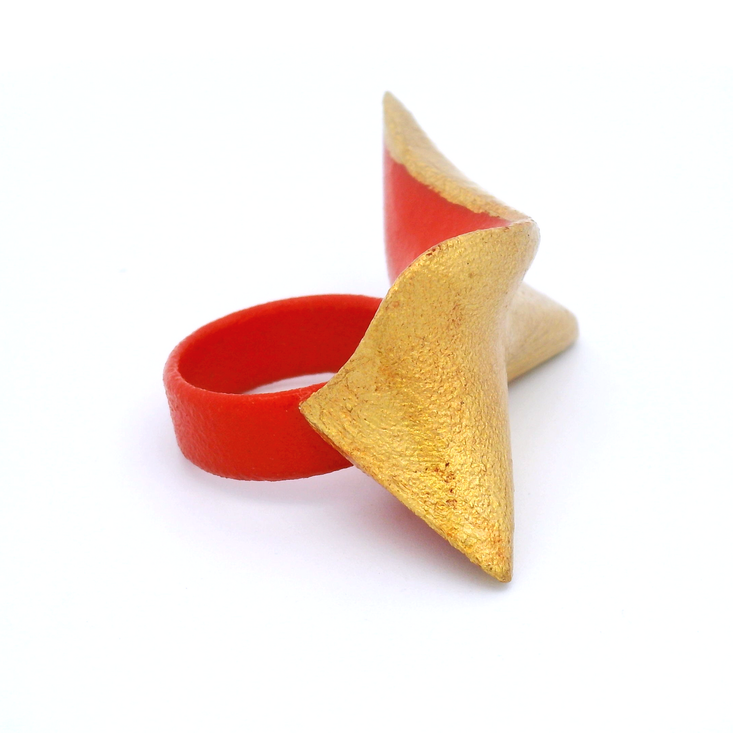 Red & Gold Vetra Ring