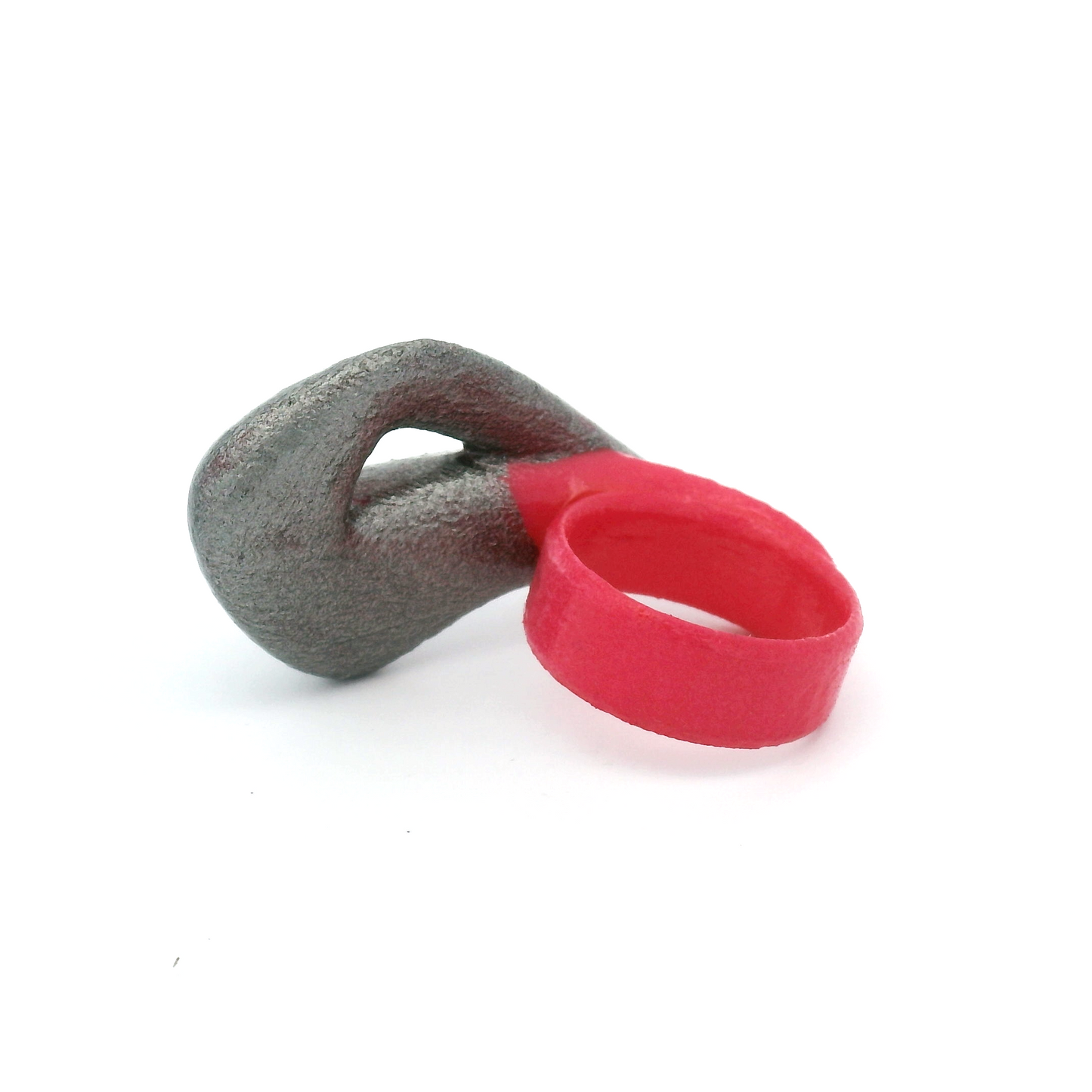 Pink & Silver Nava Ring