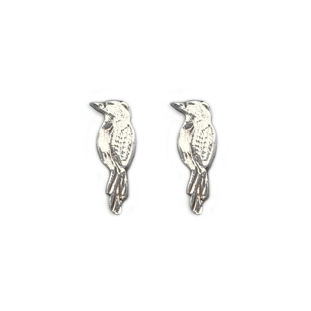 Perched Bird Studs