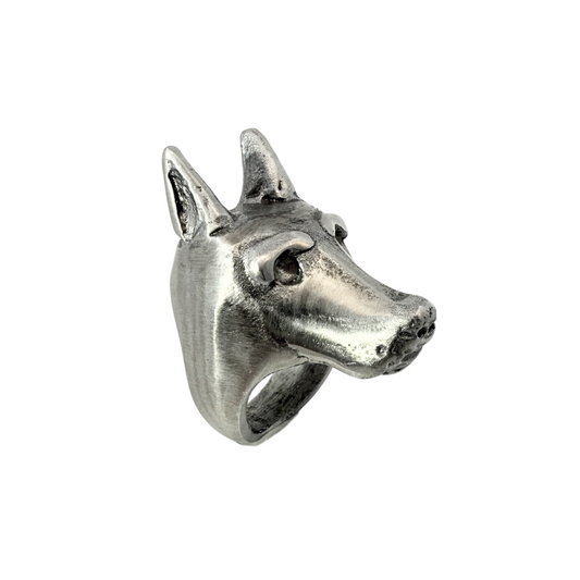 Dog Head Ring