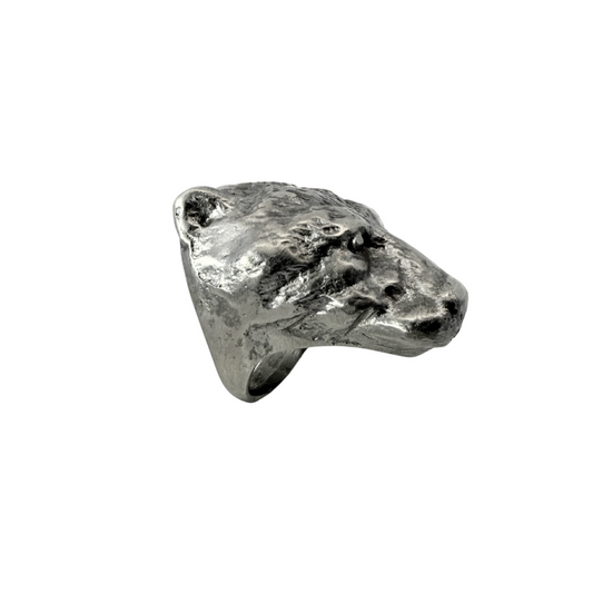 Bear Head Ring