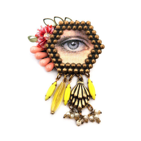 Mixed Material Eye Pin
