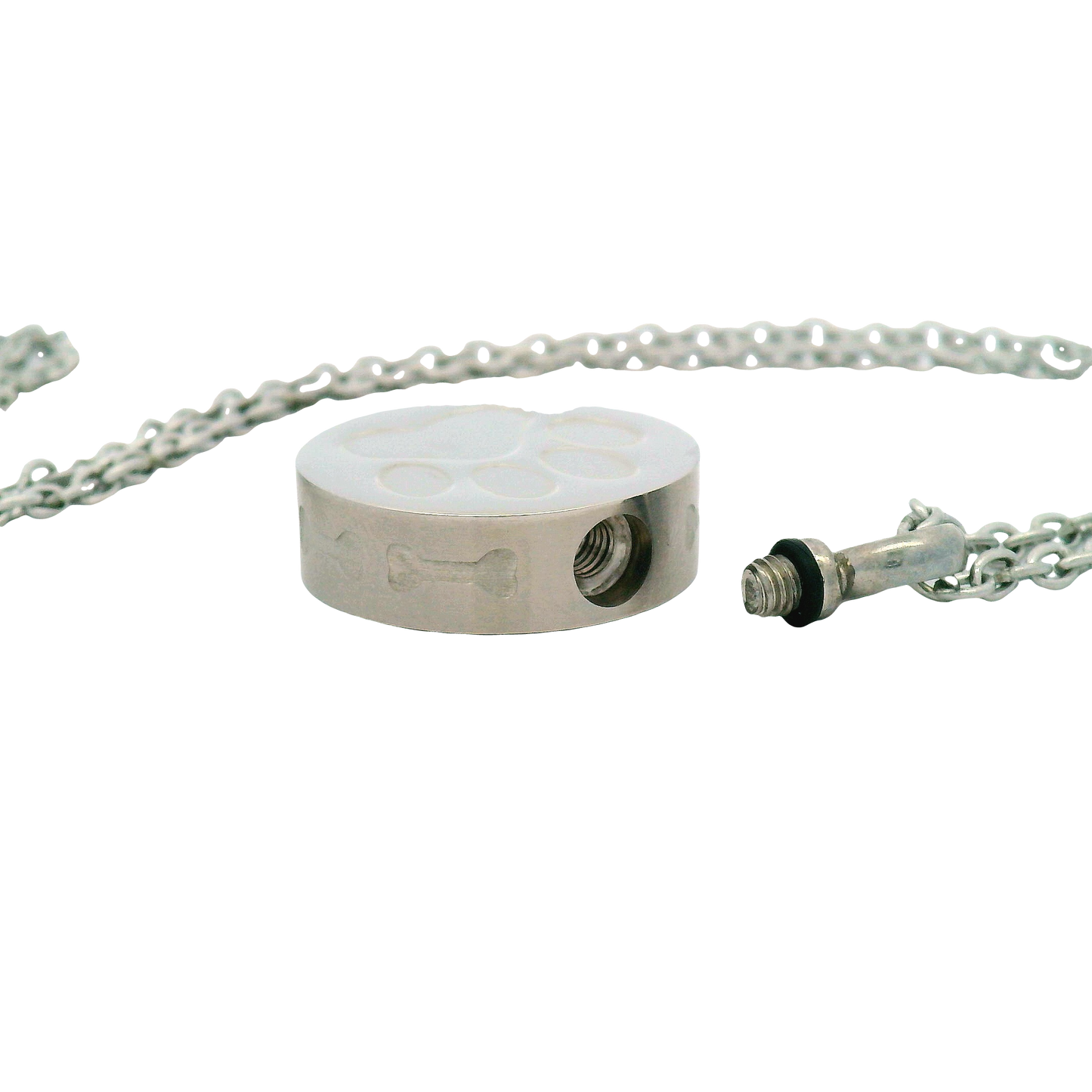 Stainless Steel Paw Urn Pendant