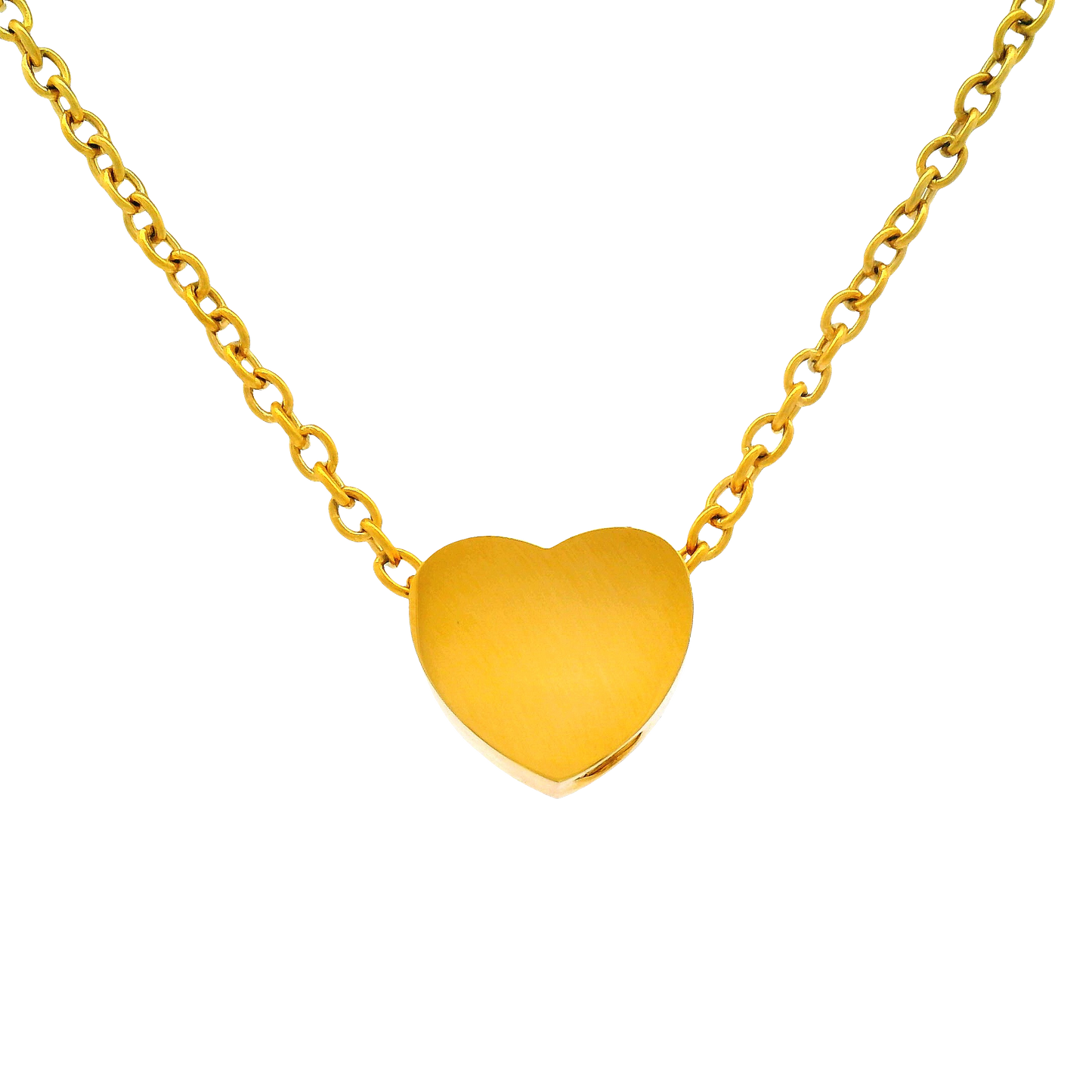 Gold Tiny Heart Urn Pendant