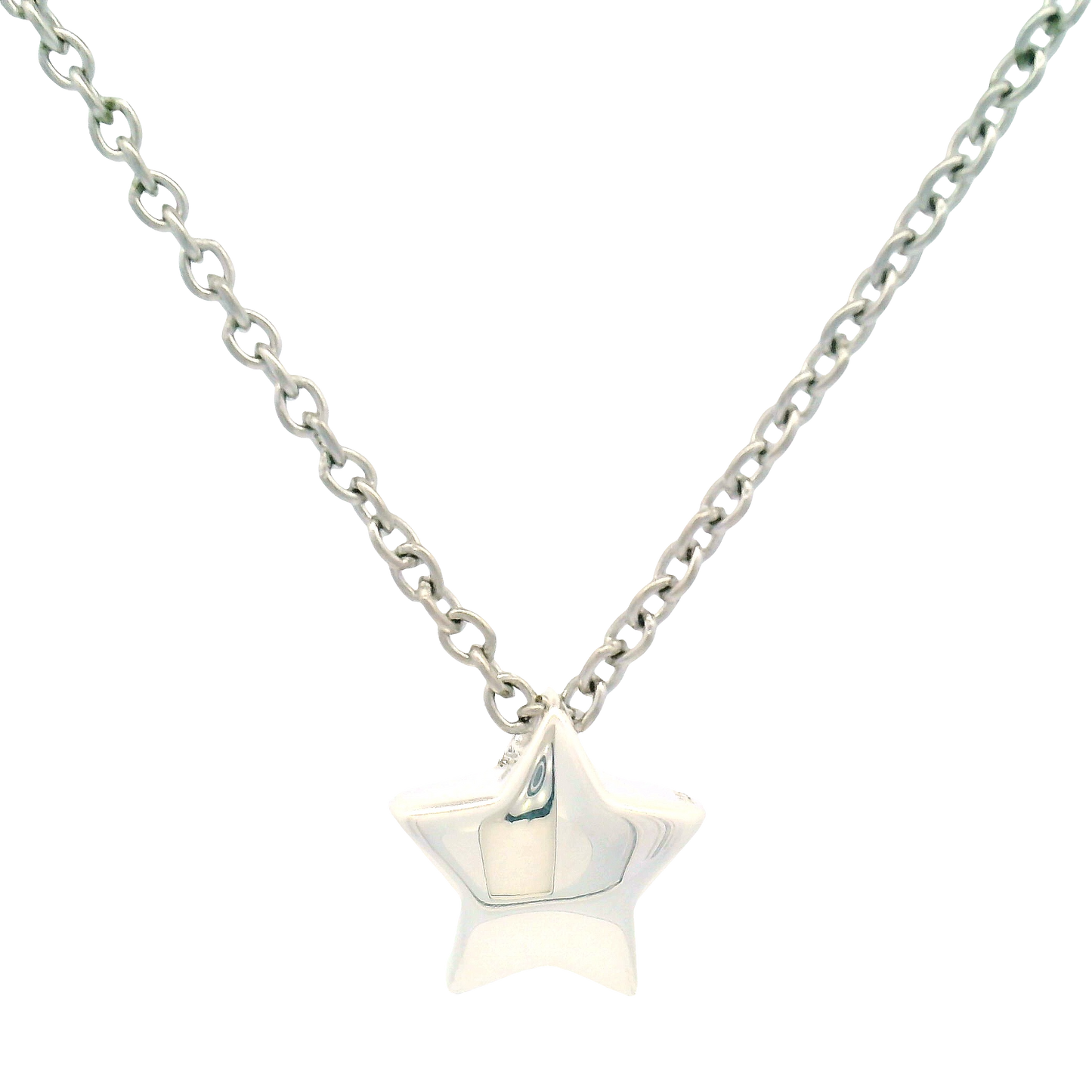 Sterling Silver Tiny Star Urn Pendant