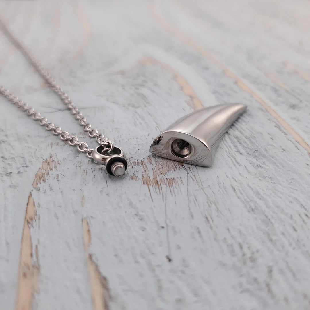 Claw Cremation Urn Necklace
