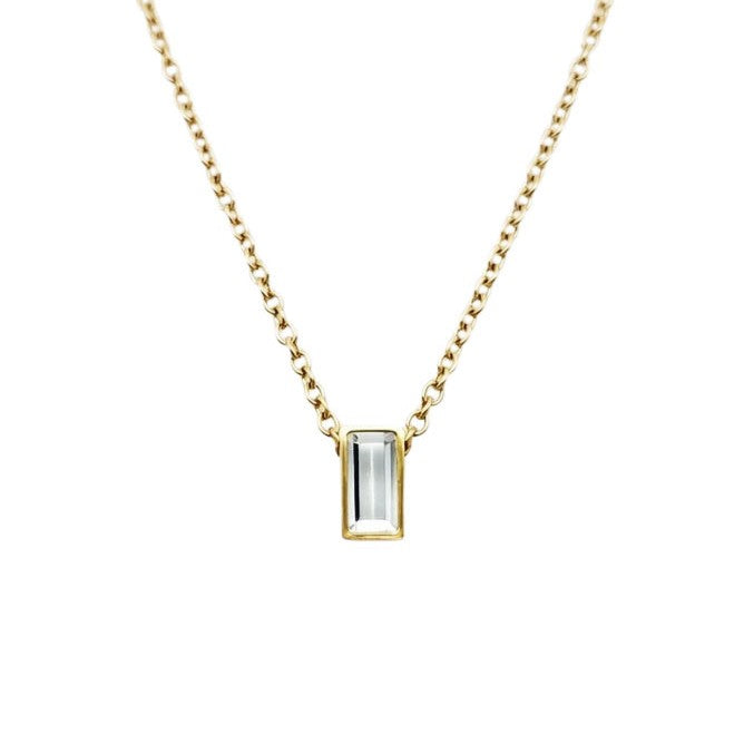 Crystal Cube Urn Necklace