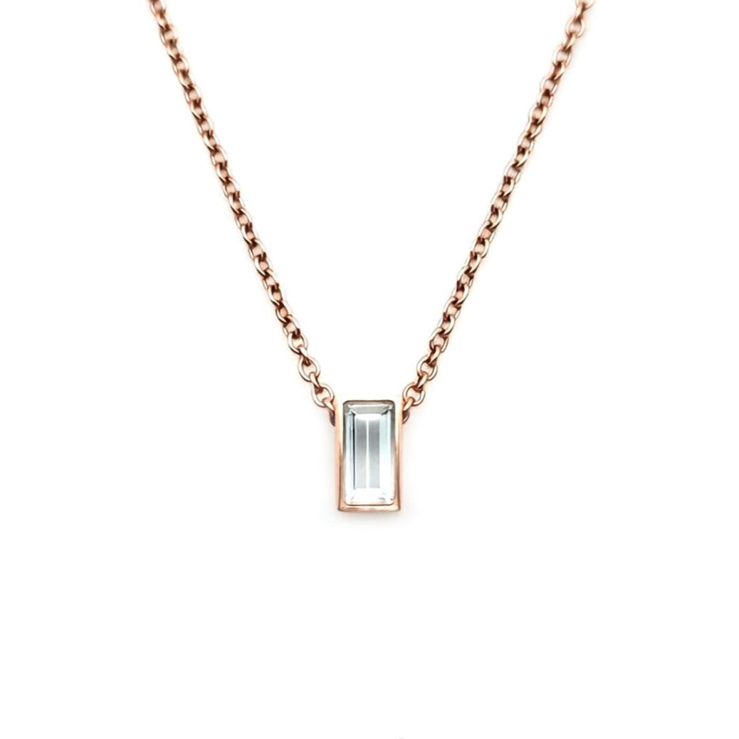 Crystal Cube Urn Necklace