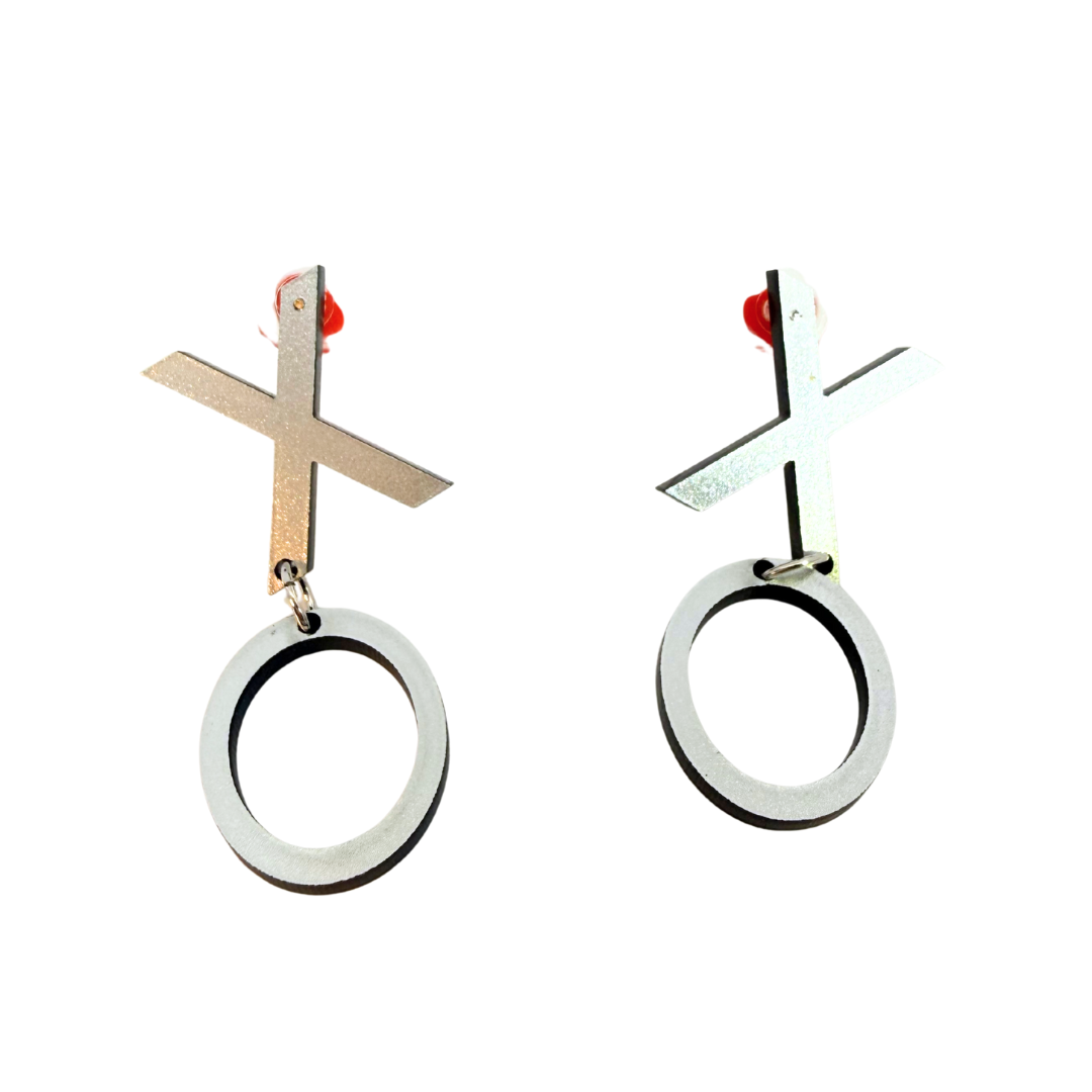Mini XO Earrings