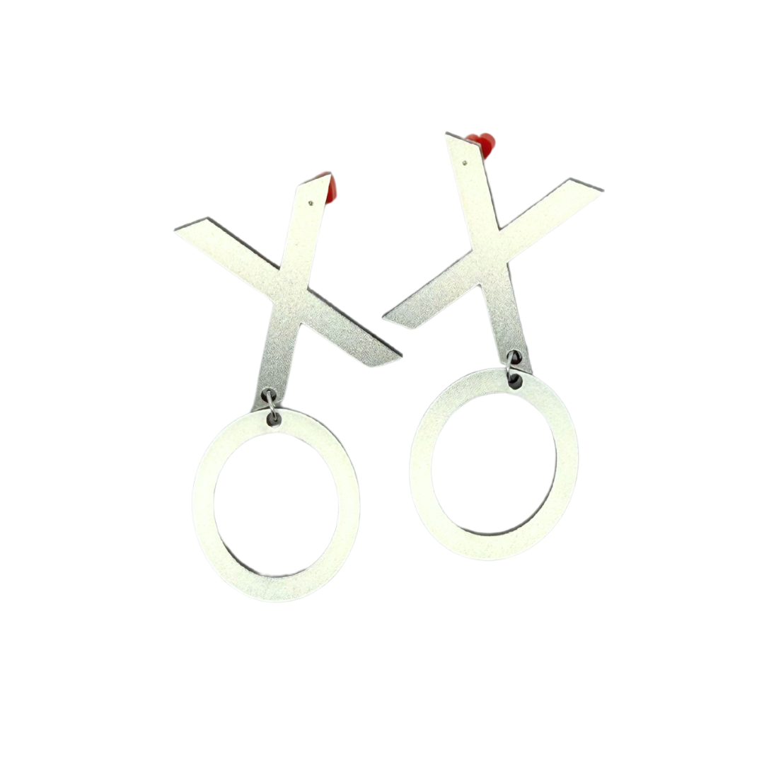 Large XO Earrings