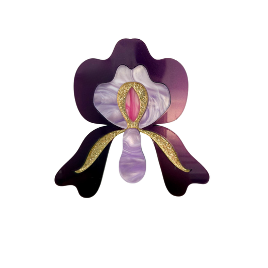 Velvet Bloom Brooch