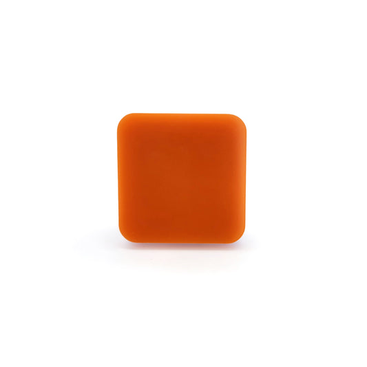 Orange Acrylic Statement Ring