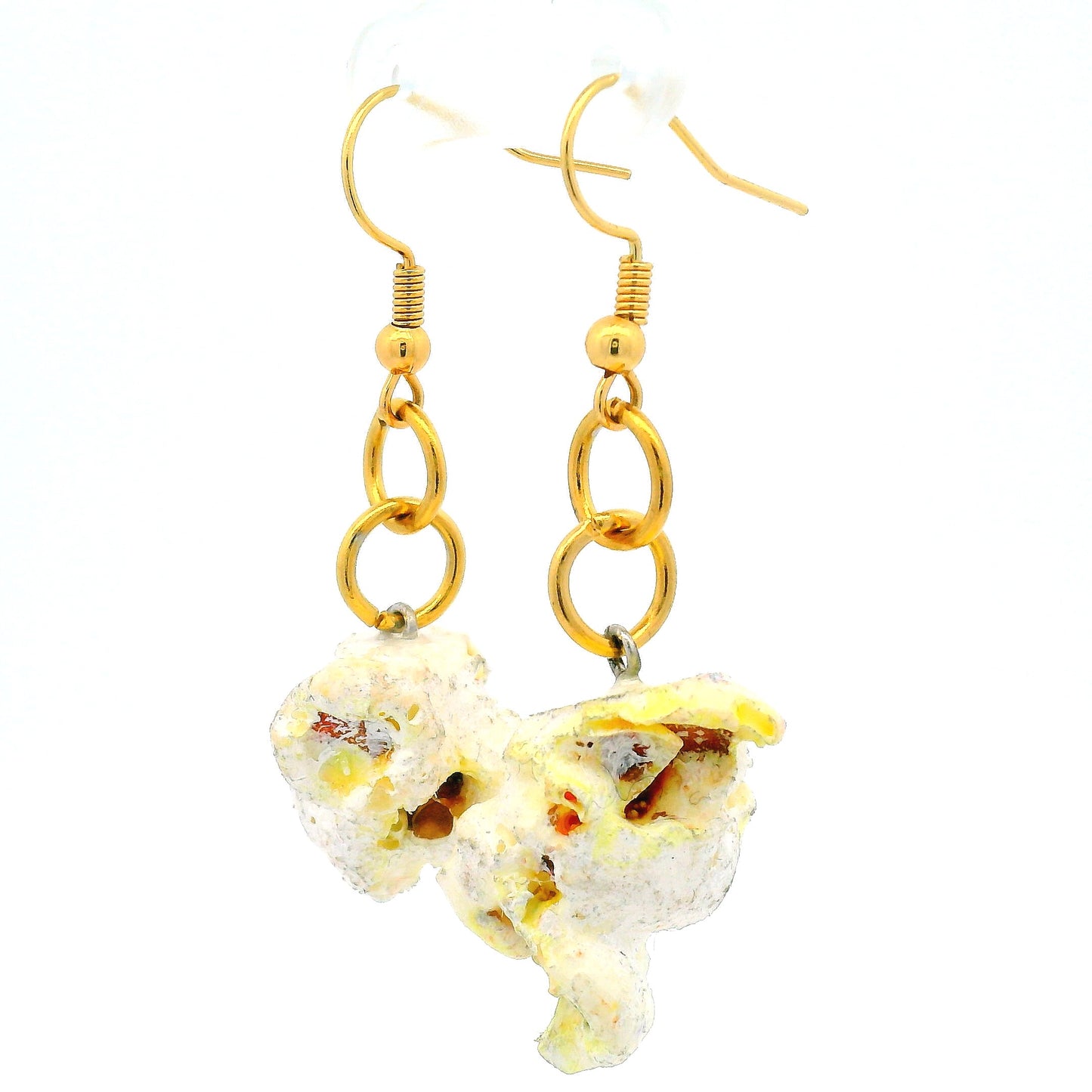 Handmade Popcorn Earrings
