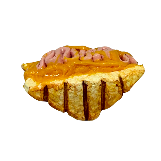 Handmade Ham and Cheese Sandwich Pin