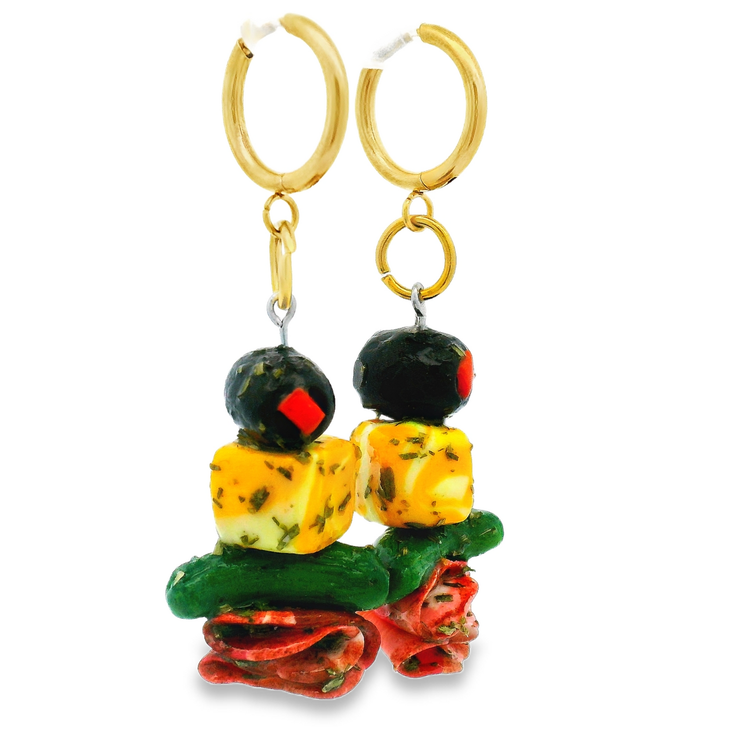 Handmade 4 Piece Antipasto Earrings