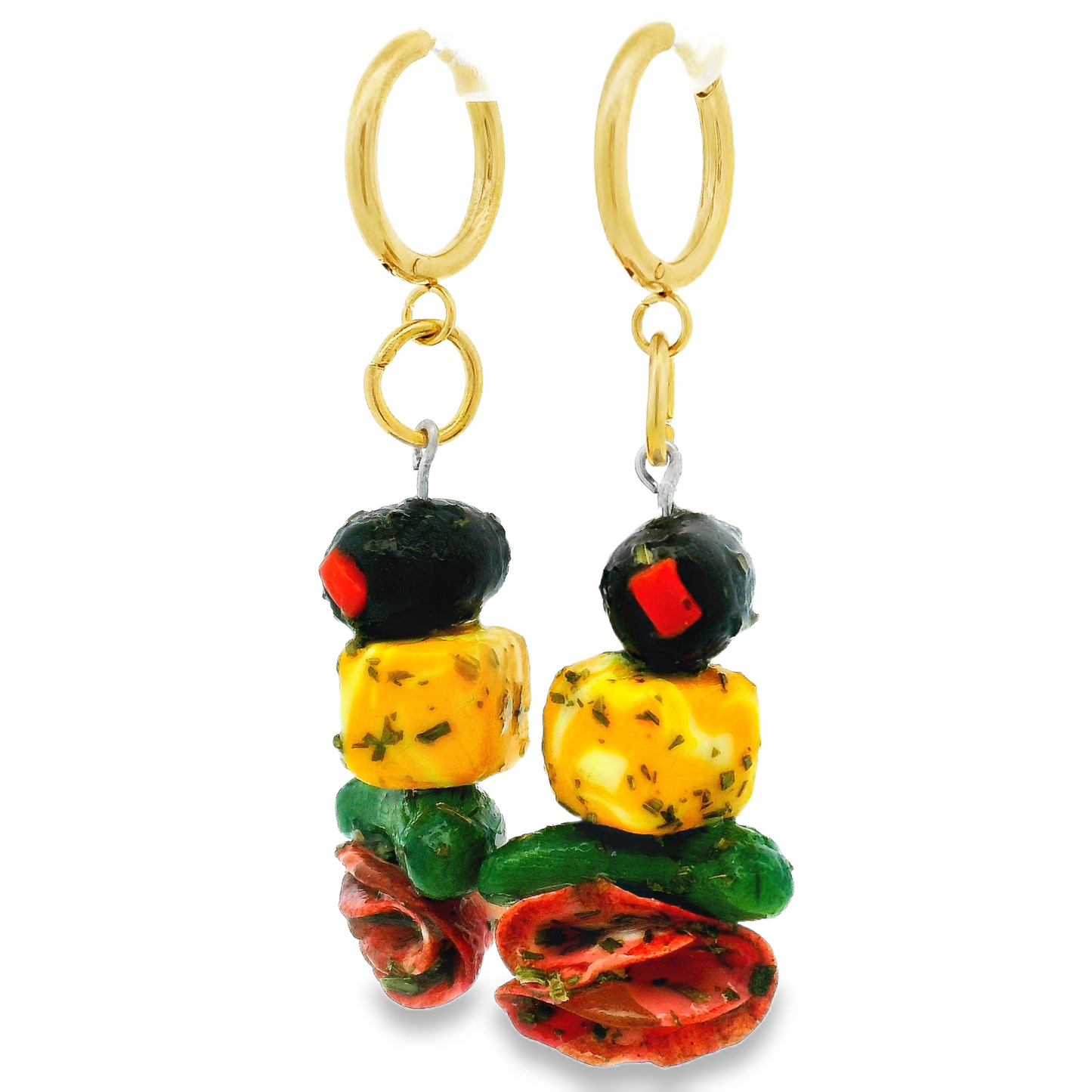 Handmade 4 Piece Antipasto Earrings