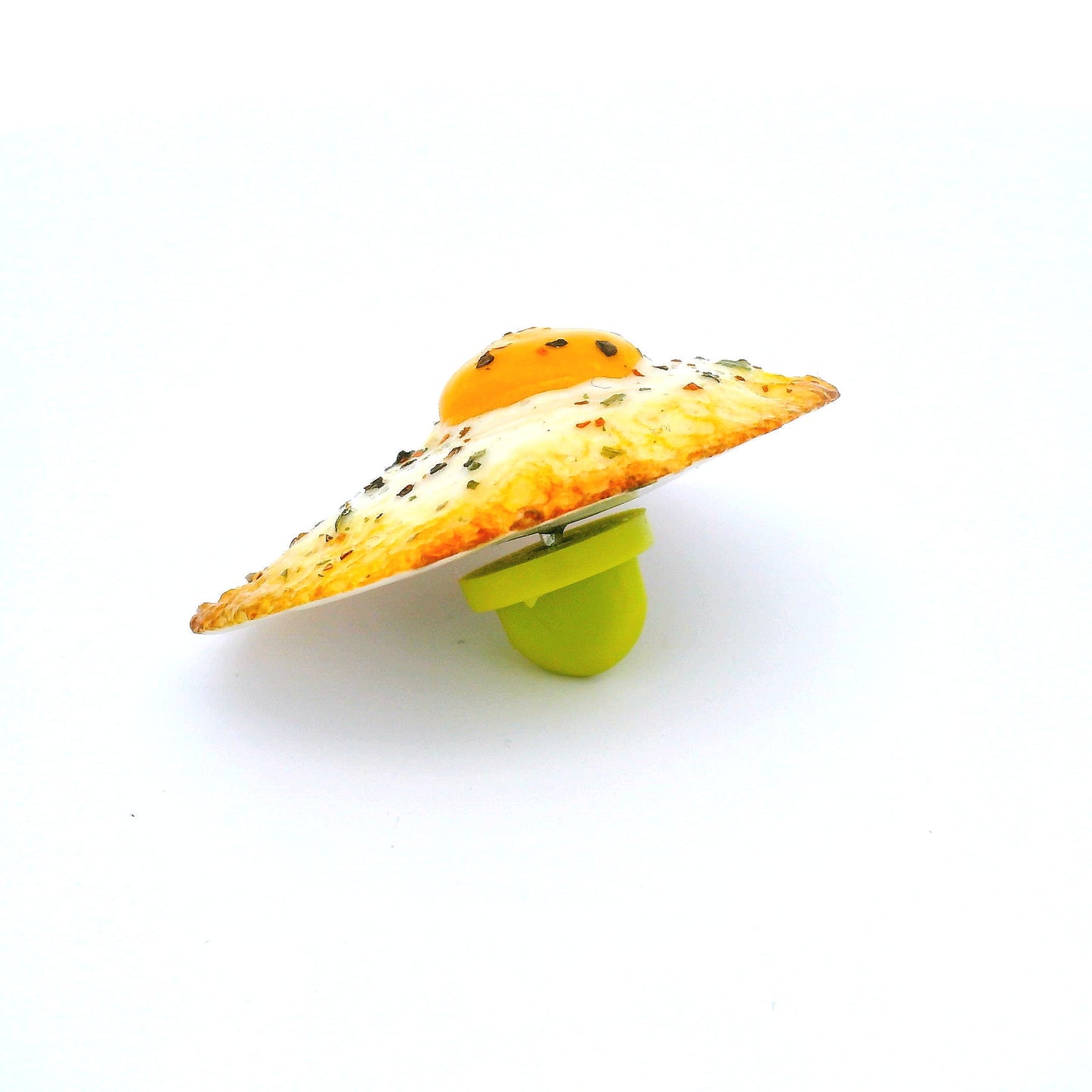 Handmade Fried Egg Pin