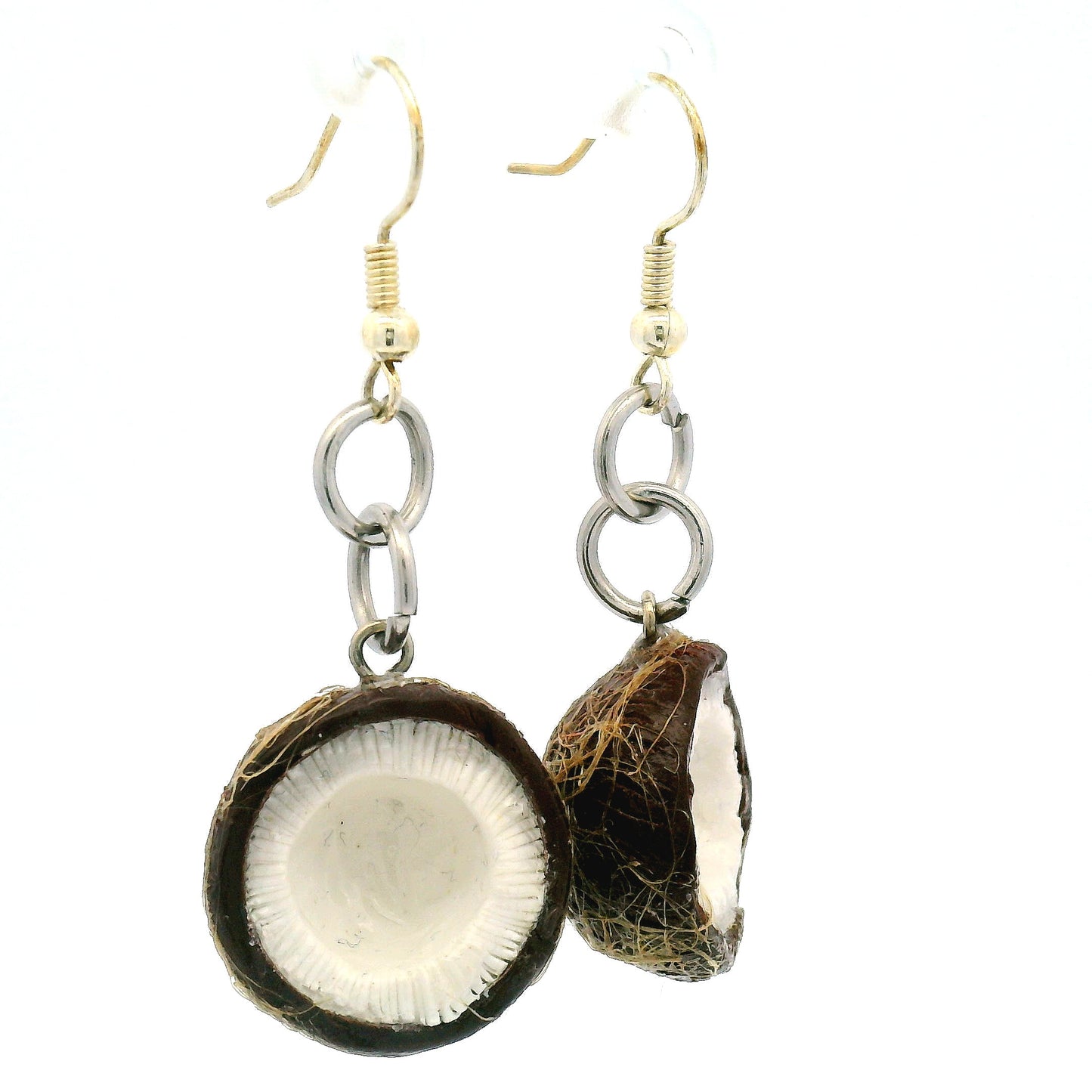 Handmade Coconut Earrings