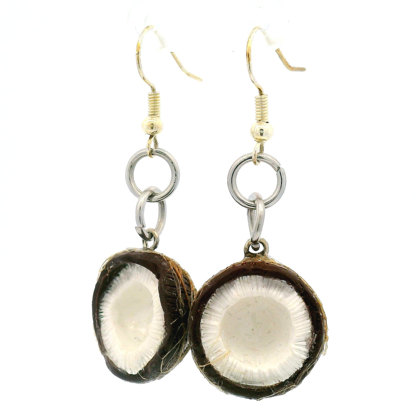 Handmade Coconut Earrings