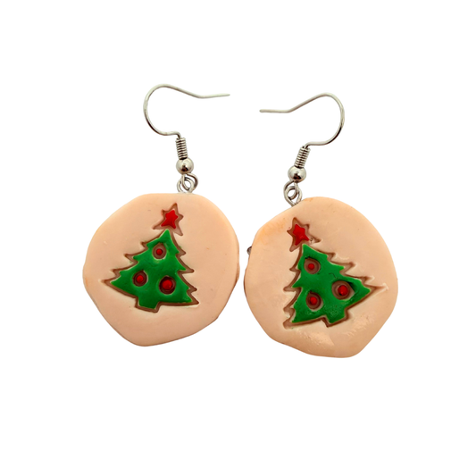 Christmas Tree Snack Earrings