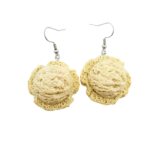 Vanilla Ice Cream Earrings