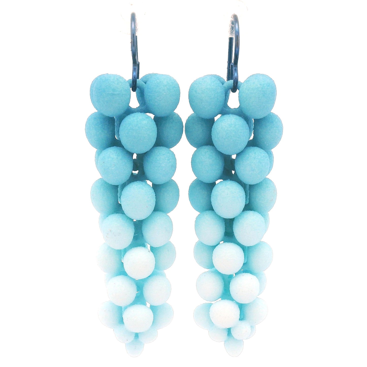 Small Whisper Blue Bubble Earrings