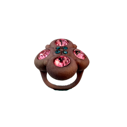 Pink & Blue Nylon Ring