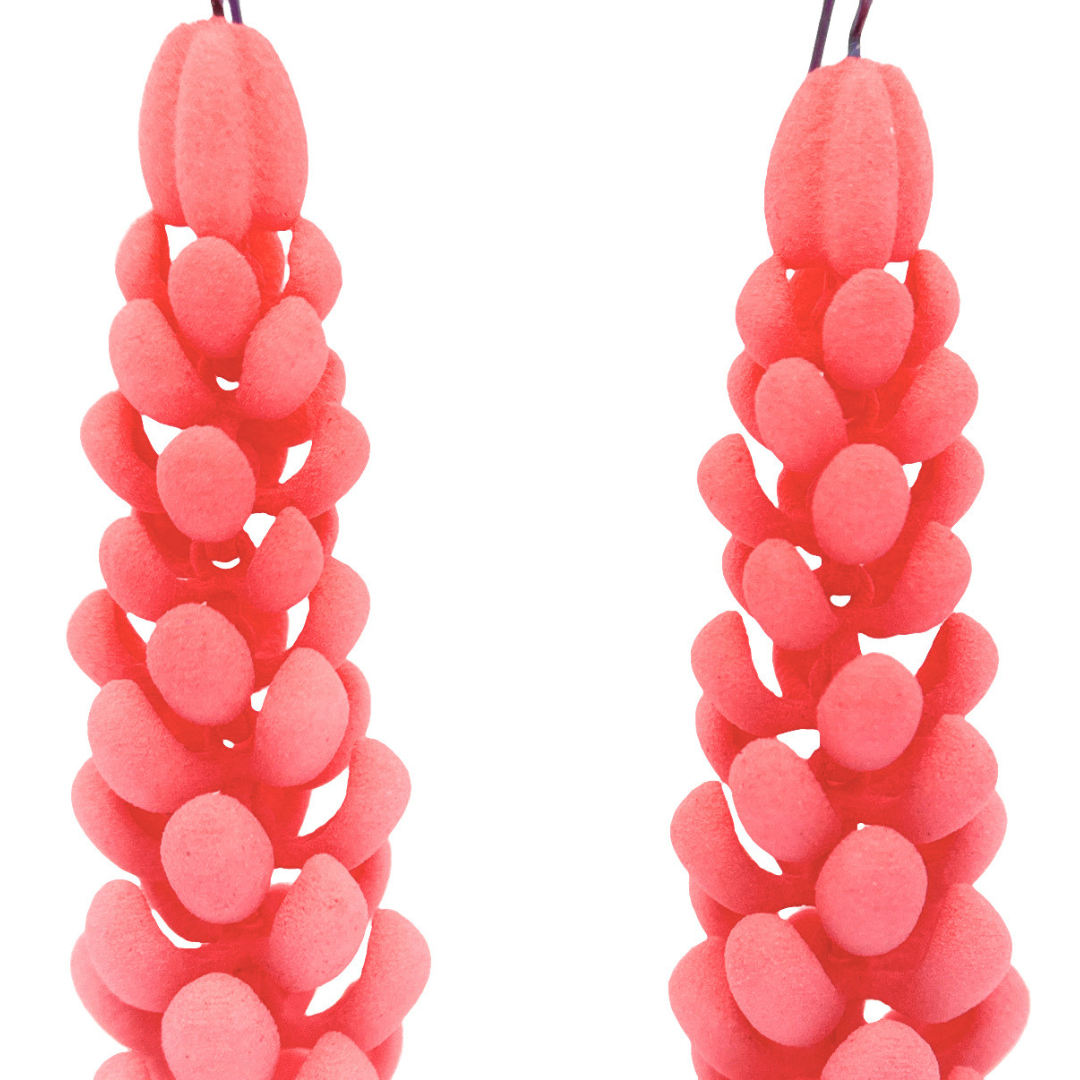 Pink Petal Earrings