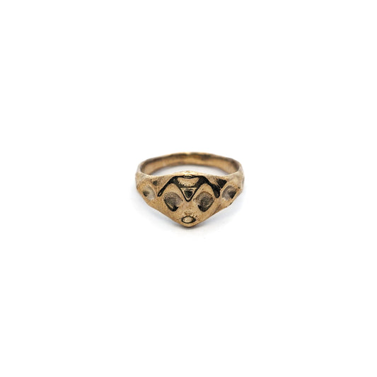Liquid Sculptural Pinky Ring