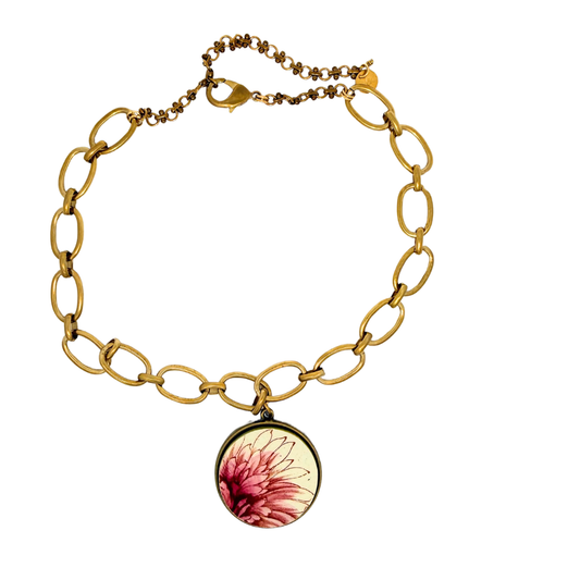 China Piece Large Chain Necklace