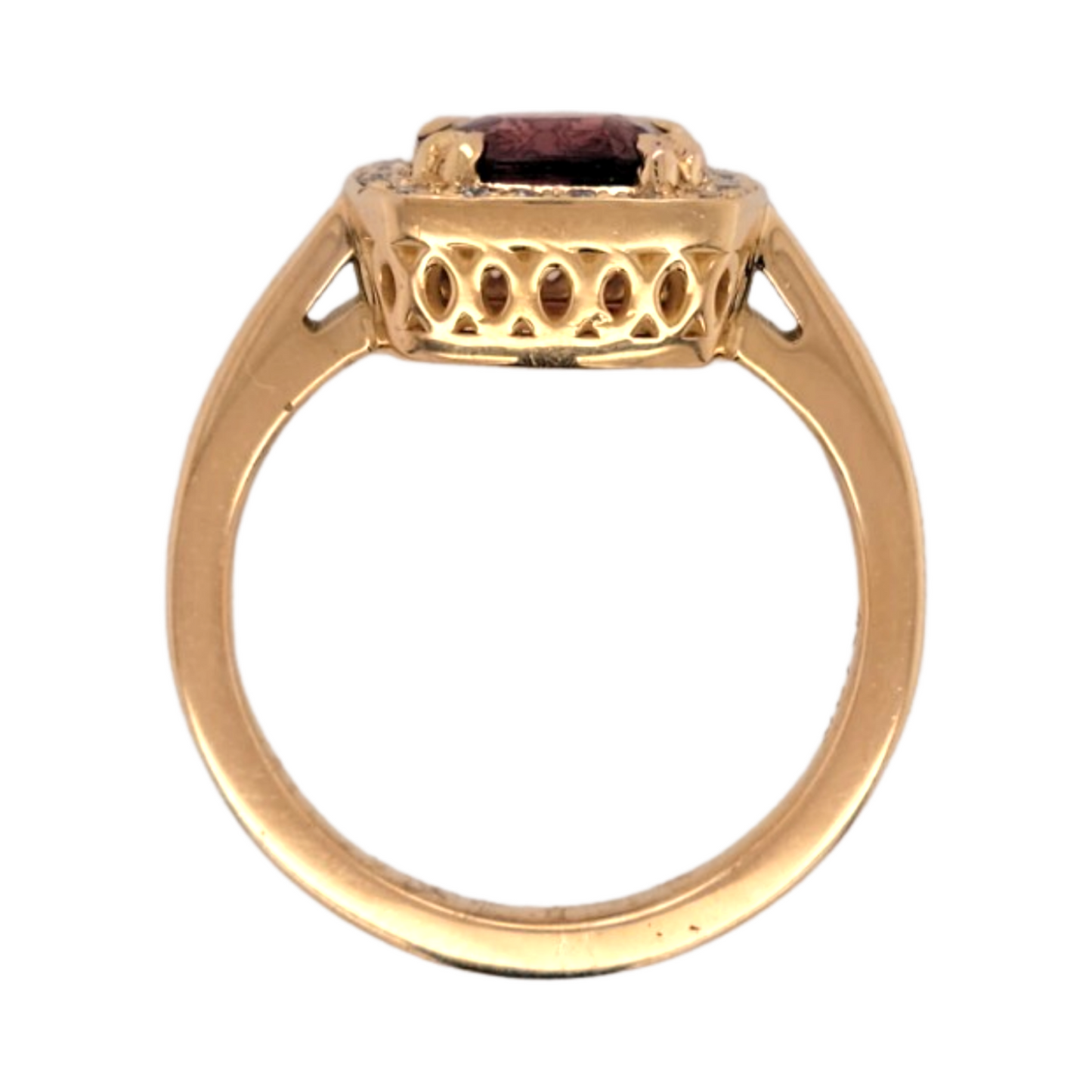 Red Sapphire Ring