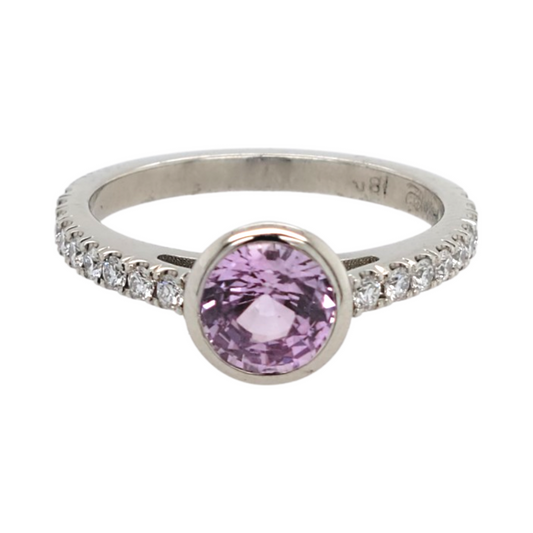 Pink Sapphire Ring