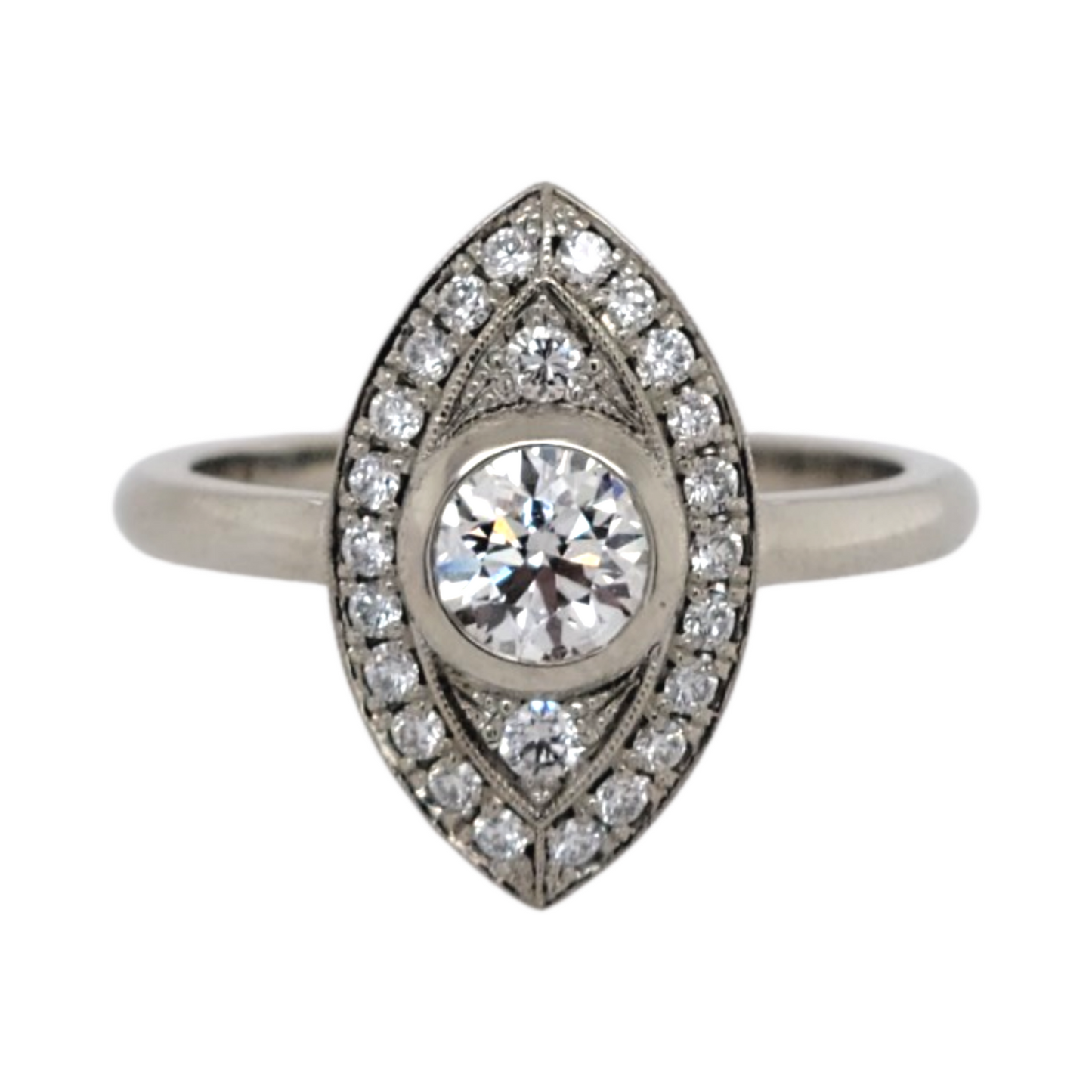 White Diamond Ring