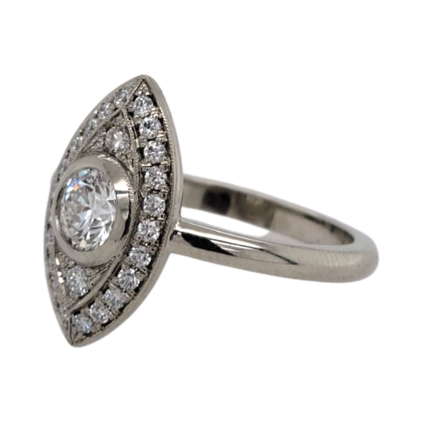 White Diamond Ring