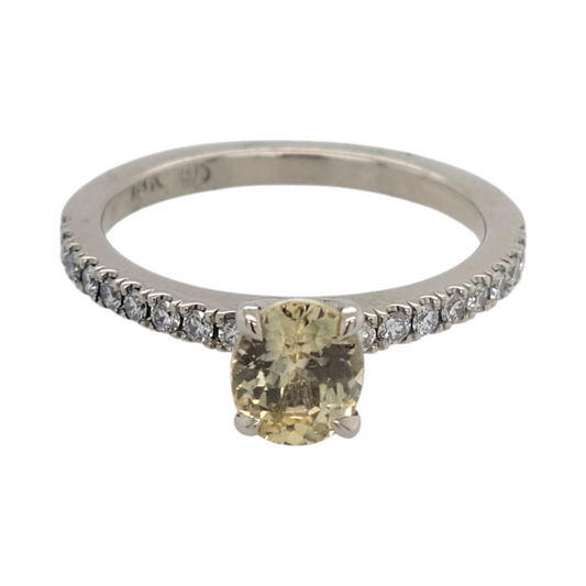 Yellow Sapphire Ring
