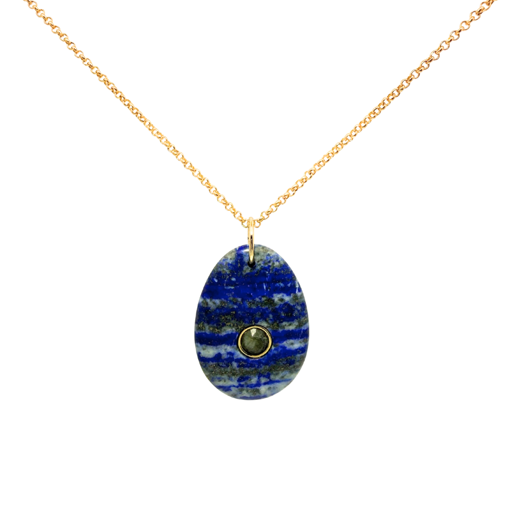 Rock Medallion Necklace