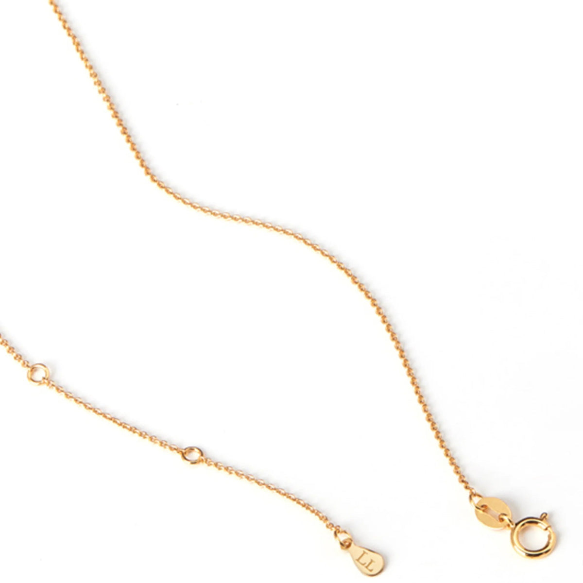 Gold Wood Pendant