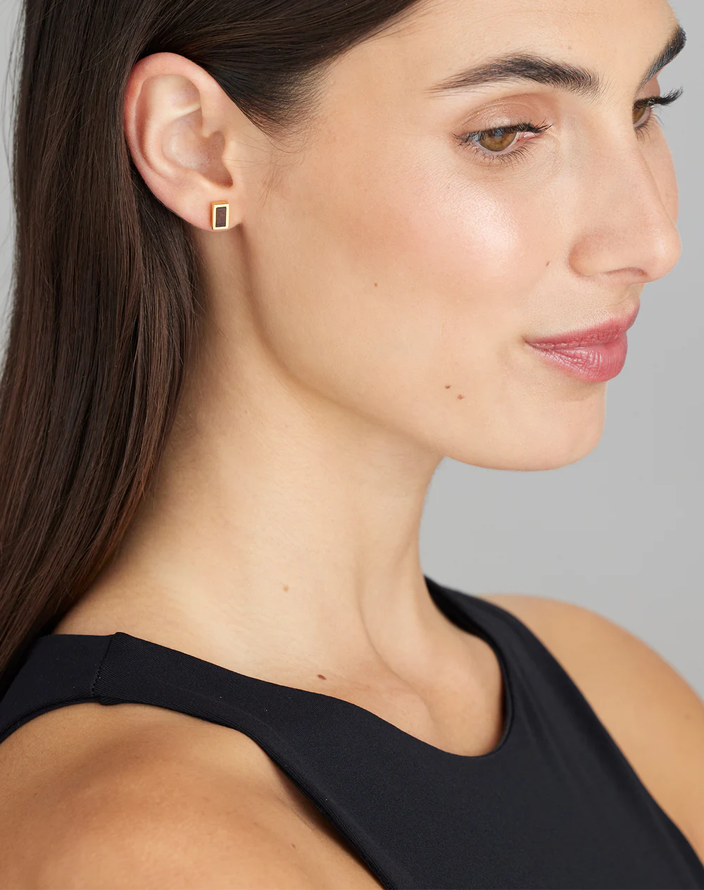 Gold Bar Wood Studs