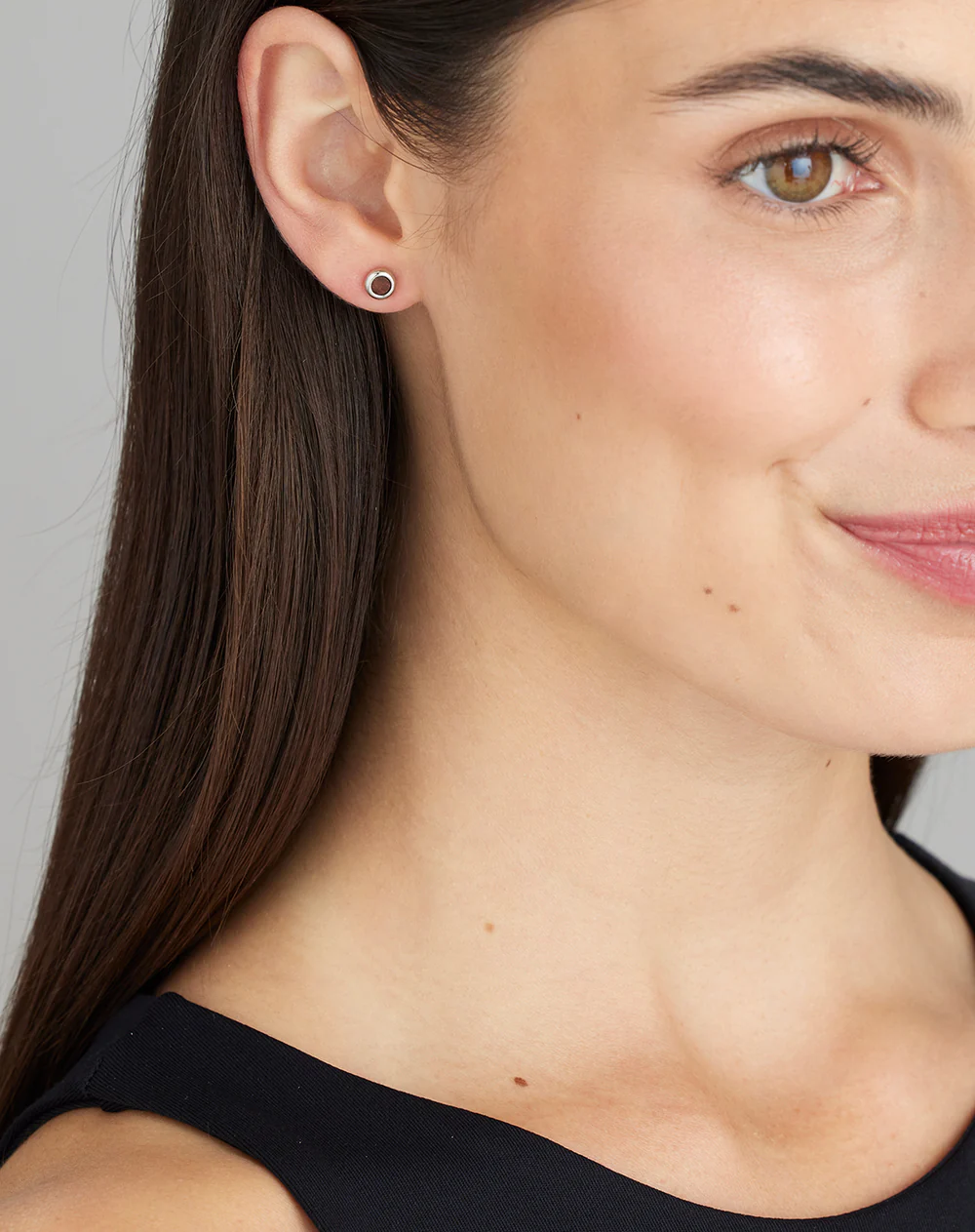 Silver Sphere Studs