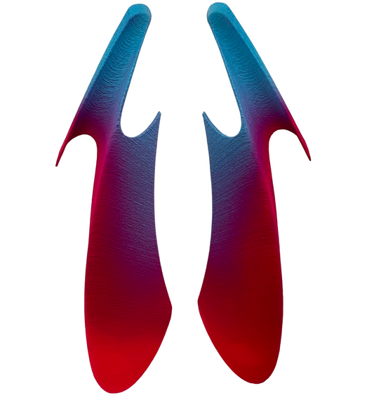 Pink & Blue Parametric Earrings