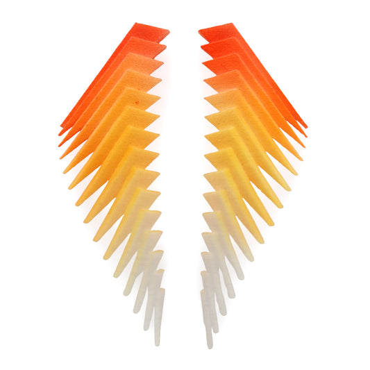 Yellow & Orange Parabora Earrings
