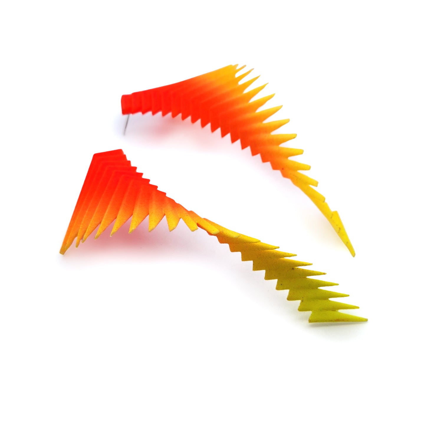 Orange & Yellow Parazeph Earrings