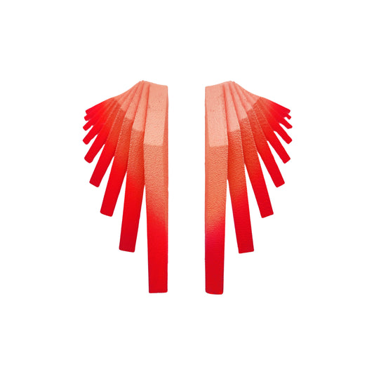 Coral Paracore Earrings