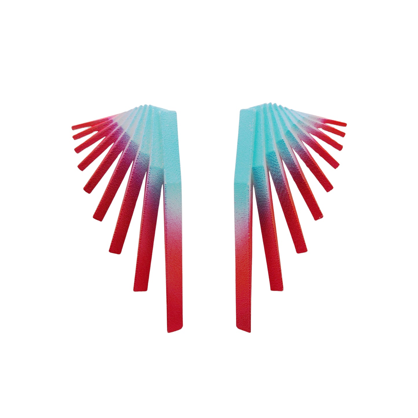 Teal Paracore Earrings