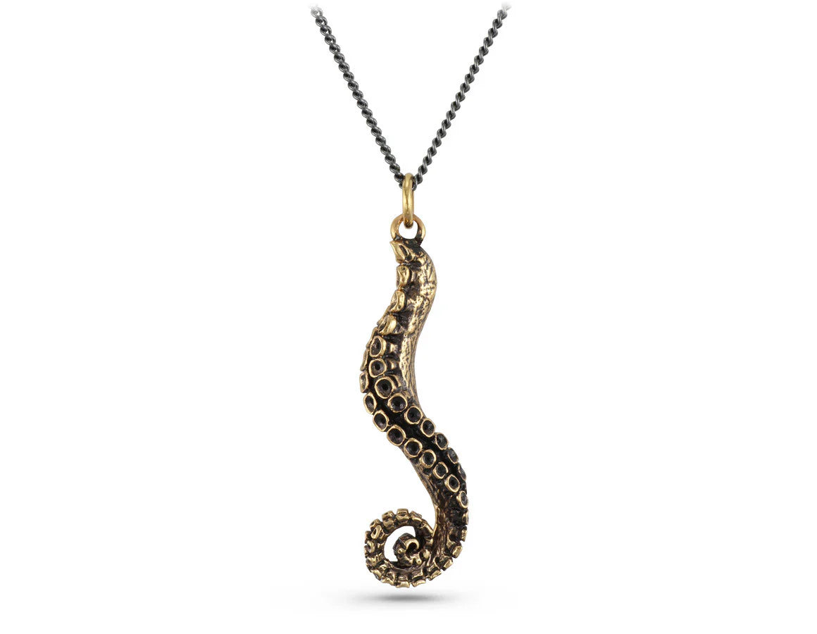 Bronze Tentacle Pendant