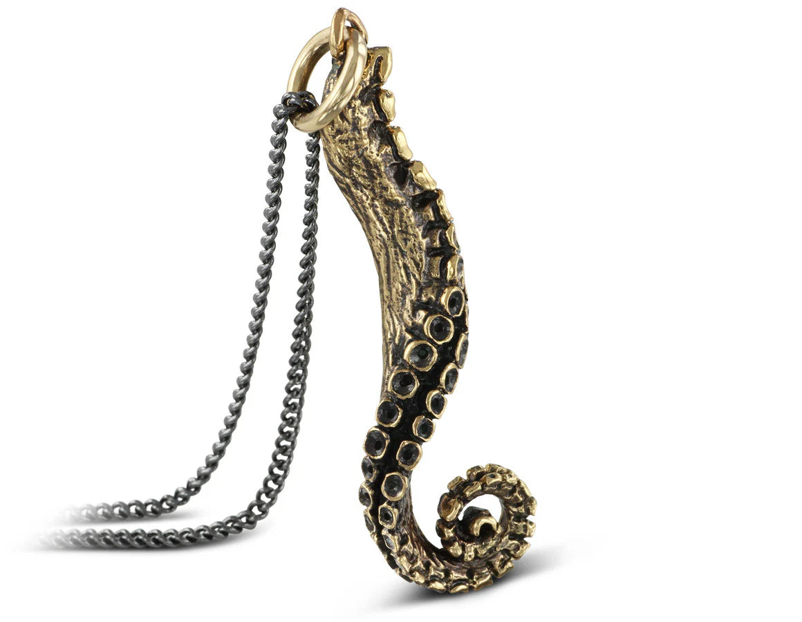 Bronze Tentacle Pendant